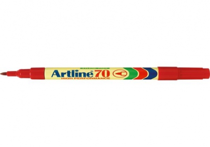 Artline Permanent Marker 70 1.5mm - Red