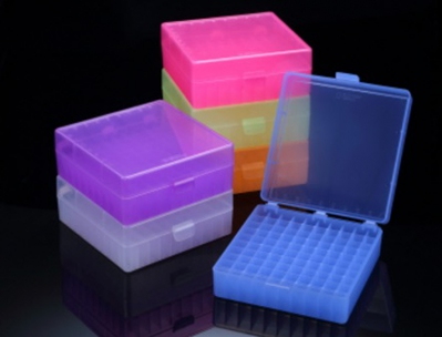 SPL 100 places Storage Box for 1.5ml microtubes, Assorted Colors, 10/pk