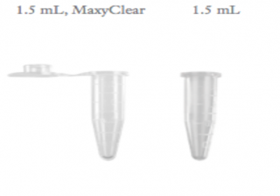 Axygen 1.5ml Boil-Proof Microtubes, Clear