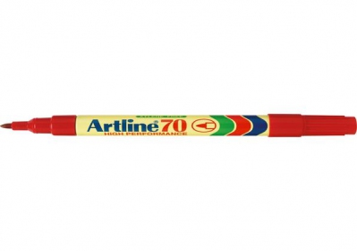 Artline Permanent Marker 70 1.5mm - Red