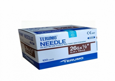 TERUMO 26G x 1/2'’, 100pcs/box
