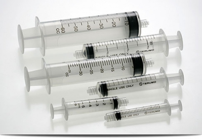 2023 PROMO - Terumo 3ml Syringes without Needle, Leur lock, 100/box