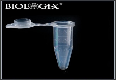 Biologix 1.5ml Clear Microcentrifuge Tubes, Bag