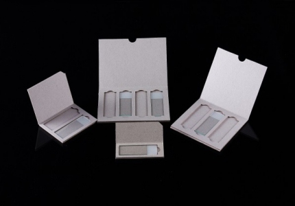 Bioseen Cardboard Mailer for Microscope Slides, 2 Place, PP Material 