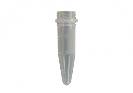 SSIbio Screw MicroTubes, 1.5 ml, conical base, with graduation, with writing area, 1000 per unit